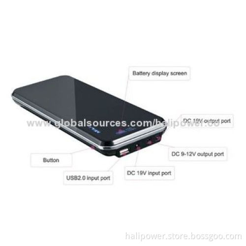 18,000mAh Charger Power Banks, 19V DC/3.5A InputNew